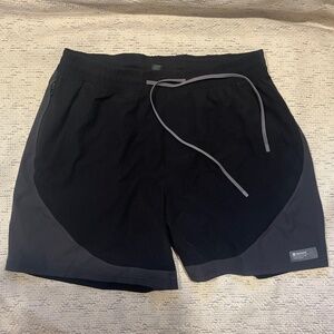 Lululemon Black Athletic Shorts with Drawstring